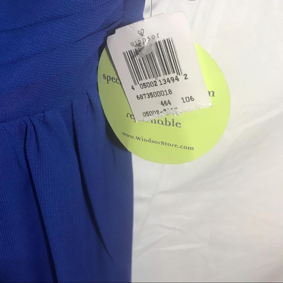 Long blue dress - Picture 6 of 6